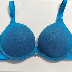 Vintage DKNY Teal Bra